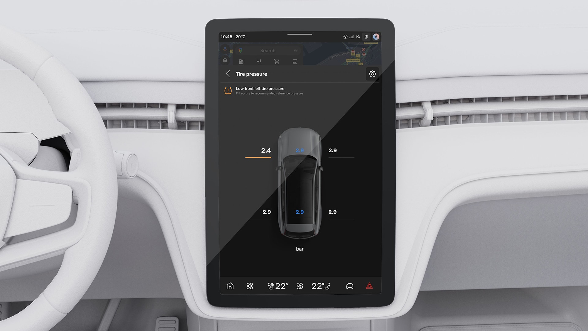 Tyre pressure monitoring