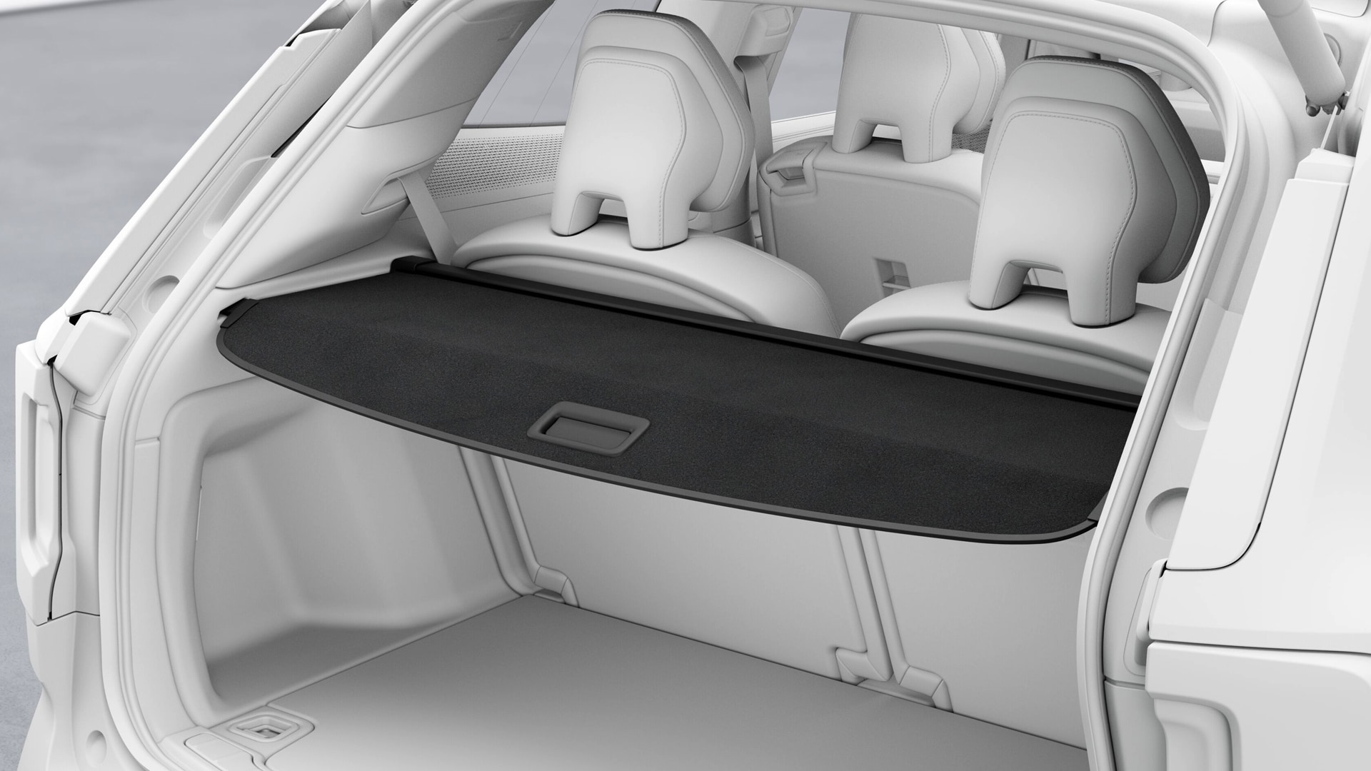 Load cover, third row