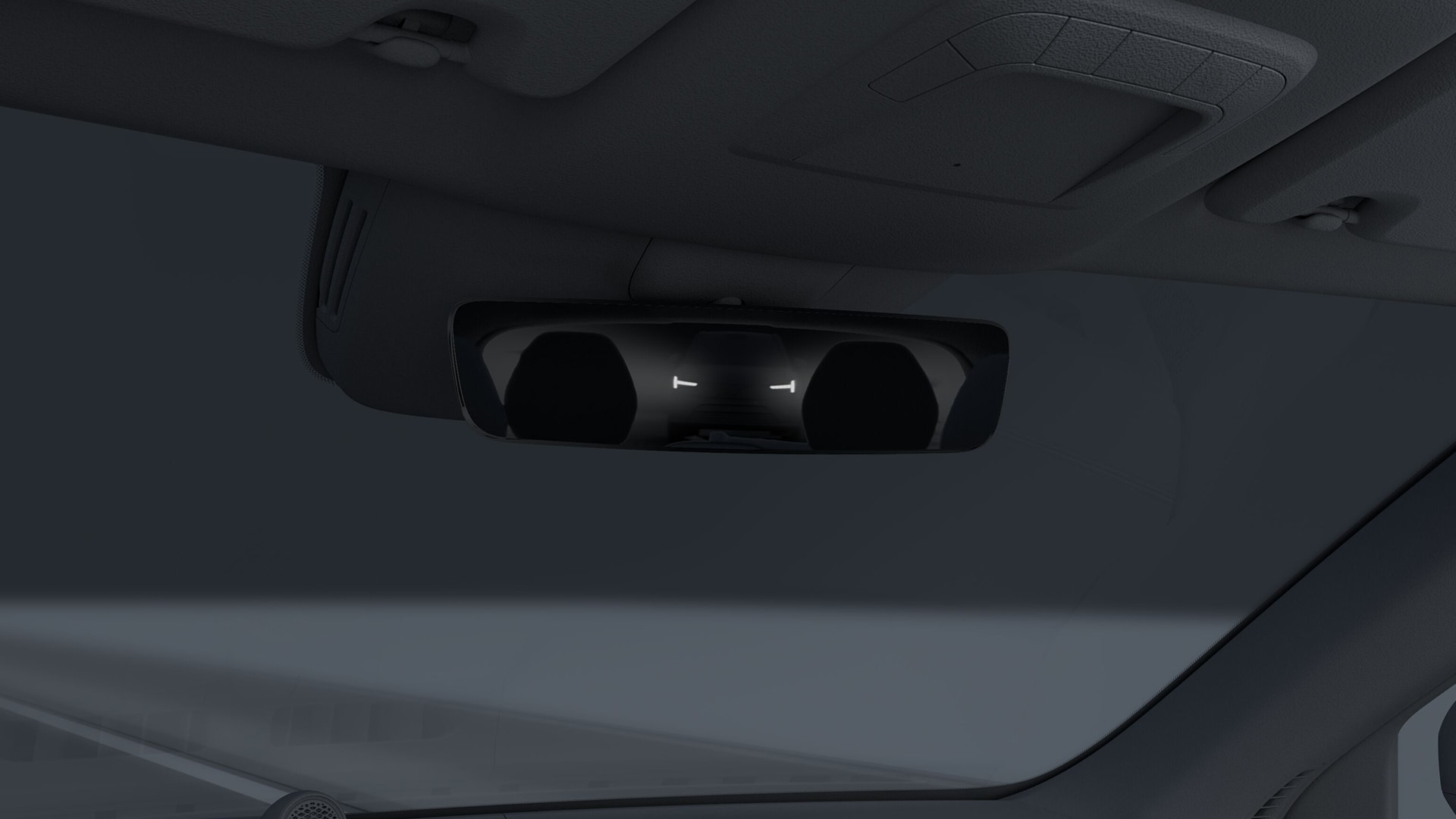 Auto-dimmed rear view mirrors