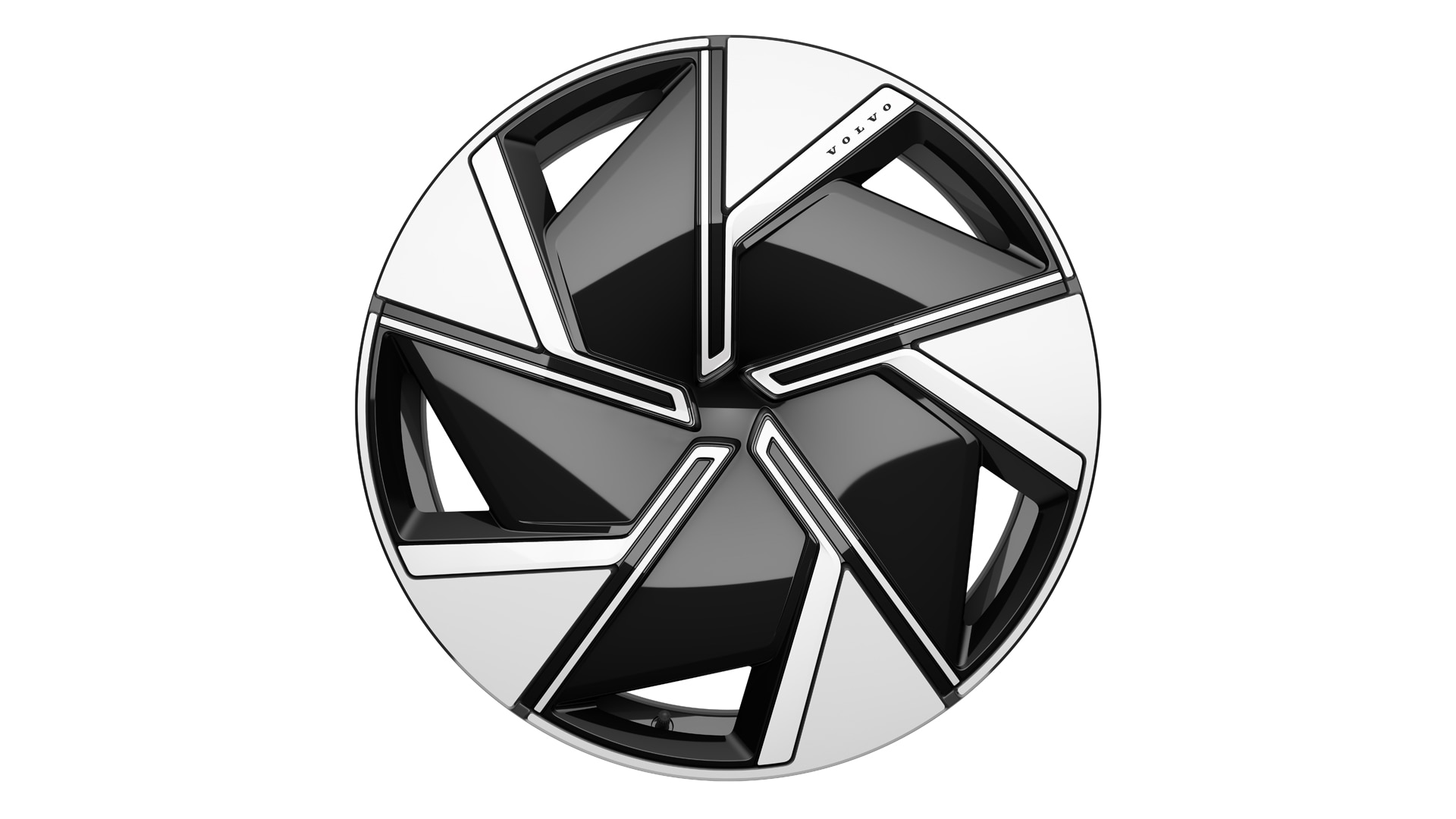 22" 5-spoke glossy black diamond cut