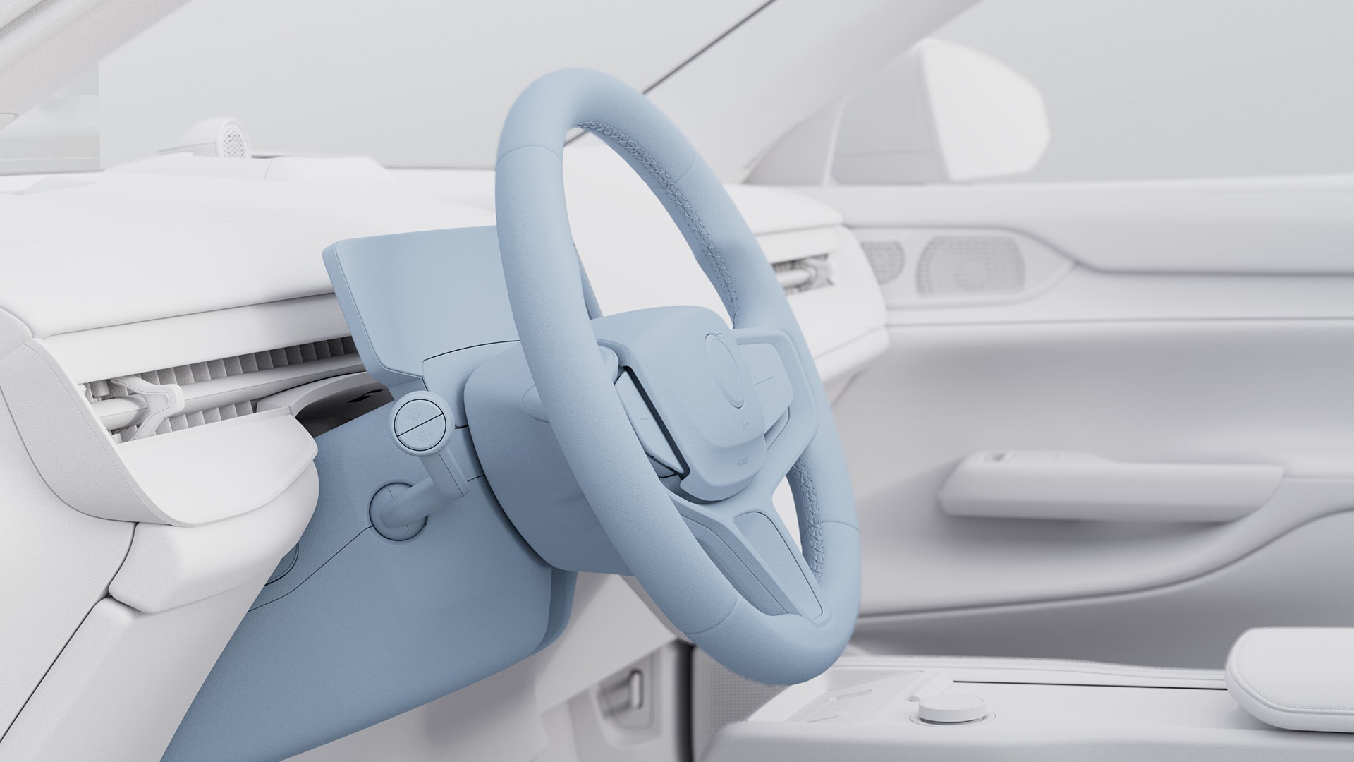 Power adjustable steering column